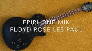 Epiphone Les Paul Floyd Rose Locking EMG&rsquo;s Gothic Nightfall