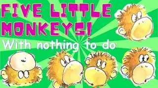 🐒Five Little Monkeys with nothing to do #storytime #bedtimestories #readaloud #storytelling