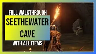 Elden Ring: Seethewater Cave - Full Walkthrough (Location, Boss and all Iems)