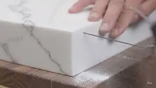 ASMR Marble Cutting #satisfying