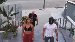 Jon Moxley, Wheeler Yuta, Marina Shafir (The Death Riders) Entrance - AEW Dynamite, August 13, 2025