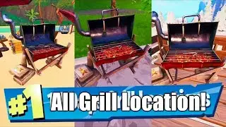 All GRILL Locations Challenge for the GRILLCOUNT PICKAXE!