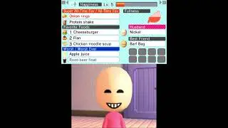 Tomodachi Life - Robot Flower's Worst Ever Food (Root beer float)
