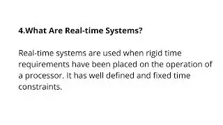 Operating systems interview questions