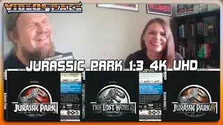 Jurassic Park 1-3 höpinää Jennan kanssa ja 4K arvio [Videosäkki 78]