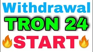 Tron 24 App Today Biggest update 💯🔥| Tron 24 App Withdrawal problem solved 😱🔥| Tron 24 App is back 🤗