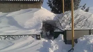 Снегопад в Таганроге - 29.01.2014