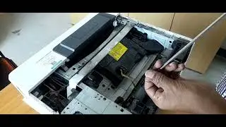 How to service HP LaserJet Pro M501 Scanner Unit / Scanner Assemble And Disassemble
