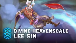Divine Heavenscale Lee Sin Skin Spotlight - Pre-Release - PBE Preview - League of Legends