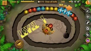 Jungle Marble Blast Level 1