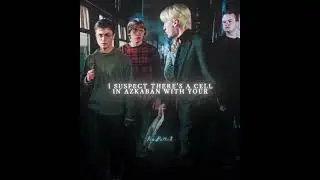 Harry jumpscares Malfoy! 🗿🔥 || #harrypotter #harrypotteredit #fyp #dracomalfoy #enemy
