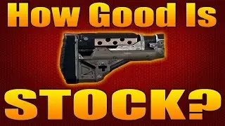 How Good Is Stock? &ndash; Most Underrated Attachment! (Black Ops 3 Attachment Stats and Analysis)