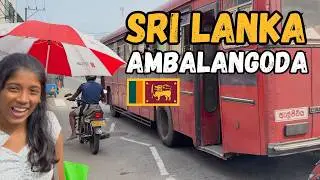 [4K HDR] Sri Lanka Walking Tour | Life in Authentic Coastal Village Ambalangoda
