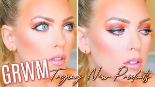 GRWM Trying New Products | DHC Skincare & Makeup