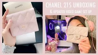 РАСПАКОВКА светло-розового классического маленького кошелька Chanel 21S в поясной сумке Celine Pico | ОБНОВЛЕННАЯ игровая конфигурация