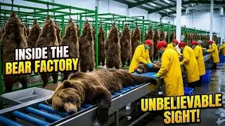 Inside the Bear Leather Factory | From Raw Hide to $10,000 Jacket: The Bear Leather Factory Exposed