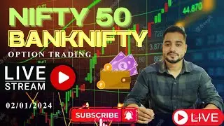 Nifty & Bank Nifty live market analysis with Ashish Stockscanner 02/01/2024