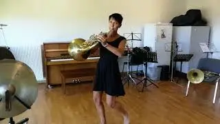 Peter Arnolds Idee, Hornspiel ist tanzen, www.bdb-horntage.de Schwarzw&auml;lder Horntage,