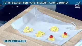 Di Buon Mattino (Tv2000) - La ricetta dei biscotti frollini