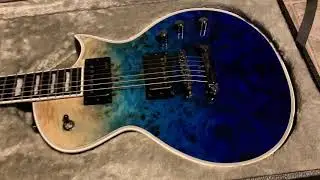ESP E-II Eclipse Blue Natural Fade