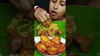 Asmr Eating Spicy Chicken Curry Curry With Hot Rice Eating Challenge #eating #mukbang #viral