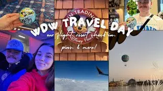 ✨WALT DISNEY WORLD TRAVEL DAY ~ pin unboxings, resort mugs, Disney Springs, & more! 🎠✨🤍