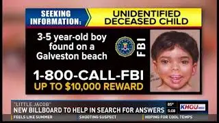 New billboard in search for information about 'Little Jacob'