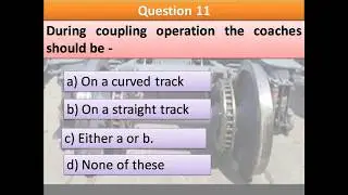 Quiz 4: CBC Center Buffer Coupler of LHB Passenger Coaches