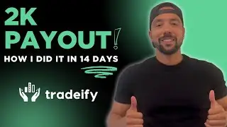 How I got a 2k PAYOUT with Tradeify in only 14 days! (FULL PAYOUT PROCESS)