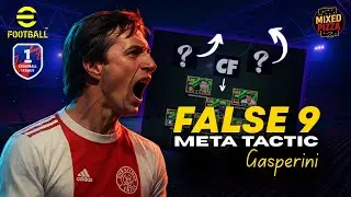 eFootball&trade; 2026 - GASPERINI's False 9 META Tactic - Long Ball Counter | Setup & Instructions
