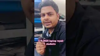 Laptop Repair course in Bangladesh 7-7-9-2025 ashik computer