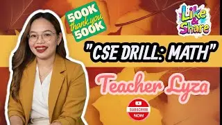 CSE DRILL: MATH