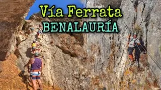 Vía Ferrata de Benalauría K2 con RSG Aventura