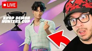 🔴 LIVE! - NEW KPOP DEMON HUNTERS CUP in FORTNITE! (BINGO CHALLENGE)