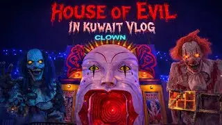 Haunted House in Kuwait Winter Wonderland Vlog 