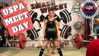 USPA Powerlifting MEET DAY! Complete Rundown on USPA Powerlifting Rules, What to Expect & MY MEET!