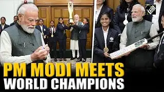 PM Modi meets victorious Women&rsquo;s Blind Cricket Team after triumph at the T20 World Cup