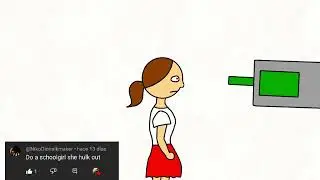 Schoolgirl She-Hulk Transformation