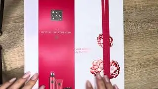 Rituals Ayurveda Unboxing ASMR | Hushroom 🌹