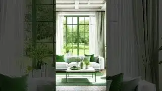 Refreshing green and white color palette #home #opulentinteriors #interiordesign #eleganthomes