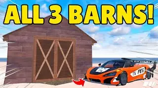 ALL 3 BARN Locations In Drive World ZeroOne Evo Weekly Quests!! (EASY GUIDE)
