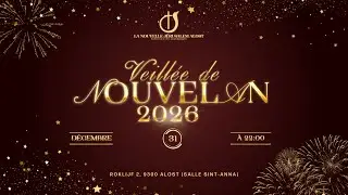 R&eacute;veillon du Nouvel An 2026&mdash; NJ Alost &mdash; 31 Decembre 2025