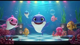 Baby Shark Dance 🦈🎶 | Fun Kids Song & Nursery Rhyme | Toddler Songs & Sing-Along