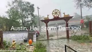 Hail Storm Damage, Austin TX