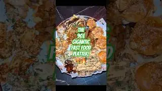 Огромное блюдо за 90 фунтов стерлингов в Phat For Life 🍗 #LondonFood #foodchallenge #2026 #camden...