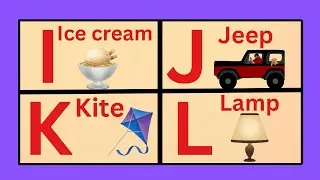 I J K L &ndash; Alphabet Learning for Kids 😊Fun way to learn letters with simple words and sounds#shorts