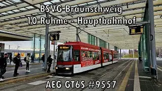 BSVG Braunschweig - Linie 10, AEG GT6S #9557