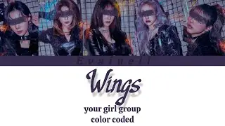 Your girl group (5 members) - WINGS (PIXY) Line Distribution (Color Coded)