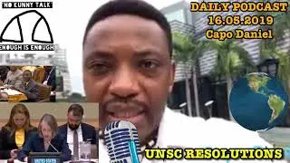 THE UNSC RESOLUTIONS