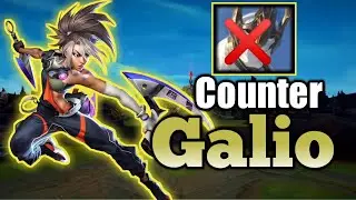 Akali vs Galio [HARD MATCHUP] as Akali Mid | Care4Dash